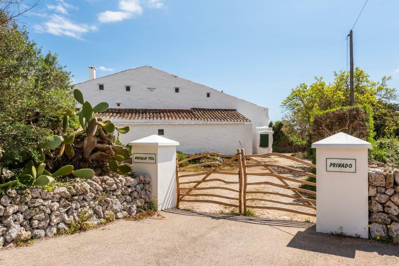 Finca Binicalaf Vell Cala En Porter  Екстер'єр фото