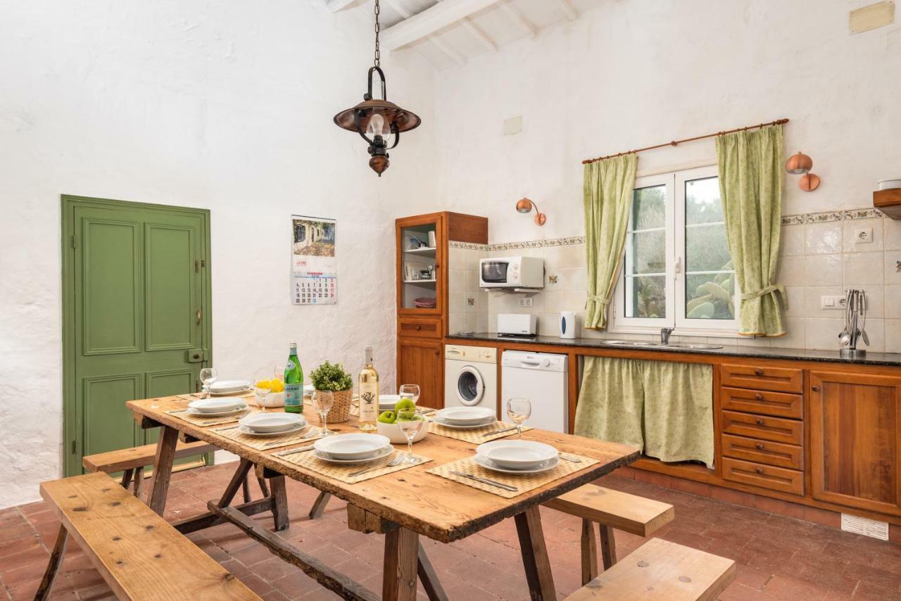 Finca Binicalaf Vell Cala En Porter  Екстер'єр фото